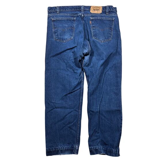 Vintage 90s Levi’s 505 Jeans Made in USA 40x27 Orange Tab Hemmed - Picture 3 of 6